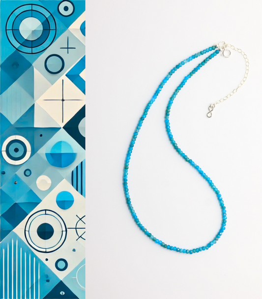 Basic1.0 | Pacific Blue Apatite Necklace