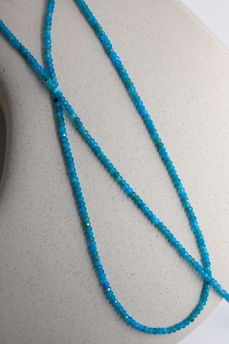 Basic1.0 | Pacific Blue Apatite Necklace