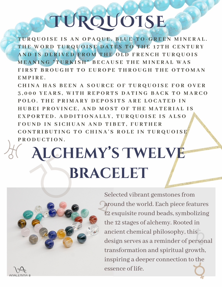 Alchemy Twelve Bracelet | Turquoise