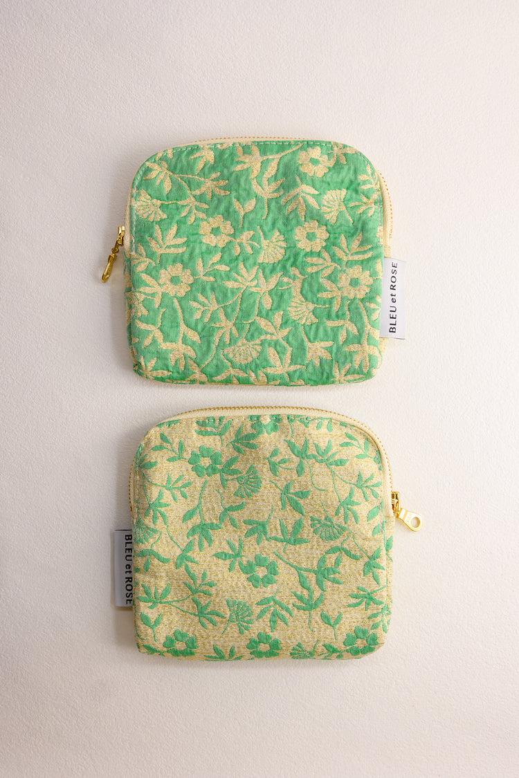 【M】Jacquard Cotton Jewel Pouch
