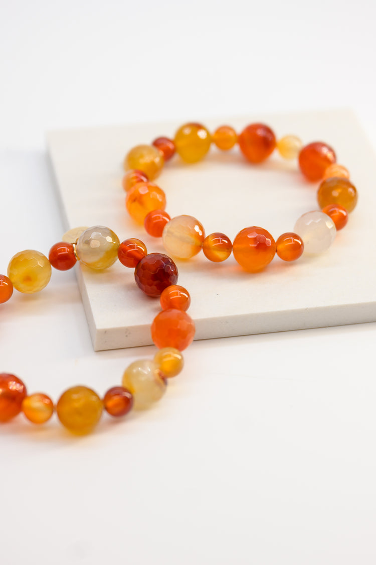 Fortune Flow Bracelet | Carnelian