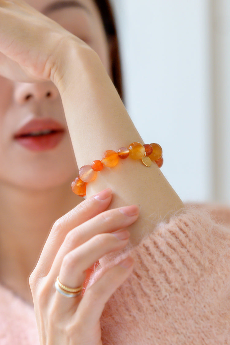 Fortune Flow Bracelet | Carnelian