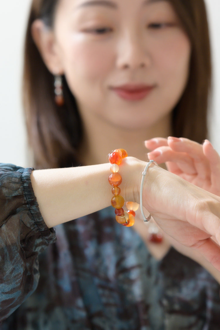 Fortune Flow Bracelet | Carnelian