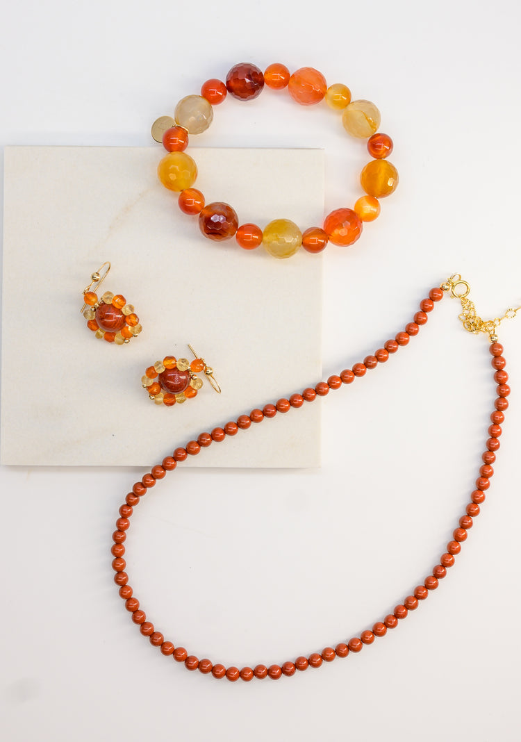 Fortune Flow Bracelet | Carnelian