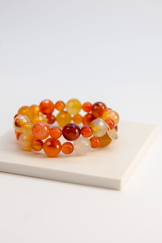 Fortune Flow Bracelet | Carnelian