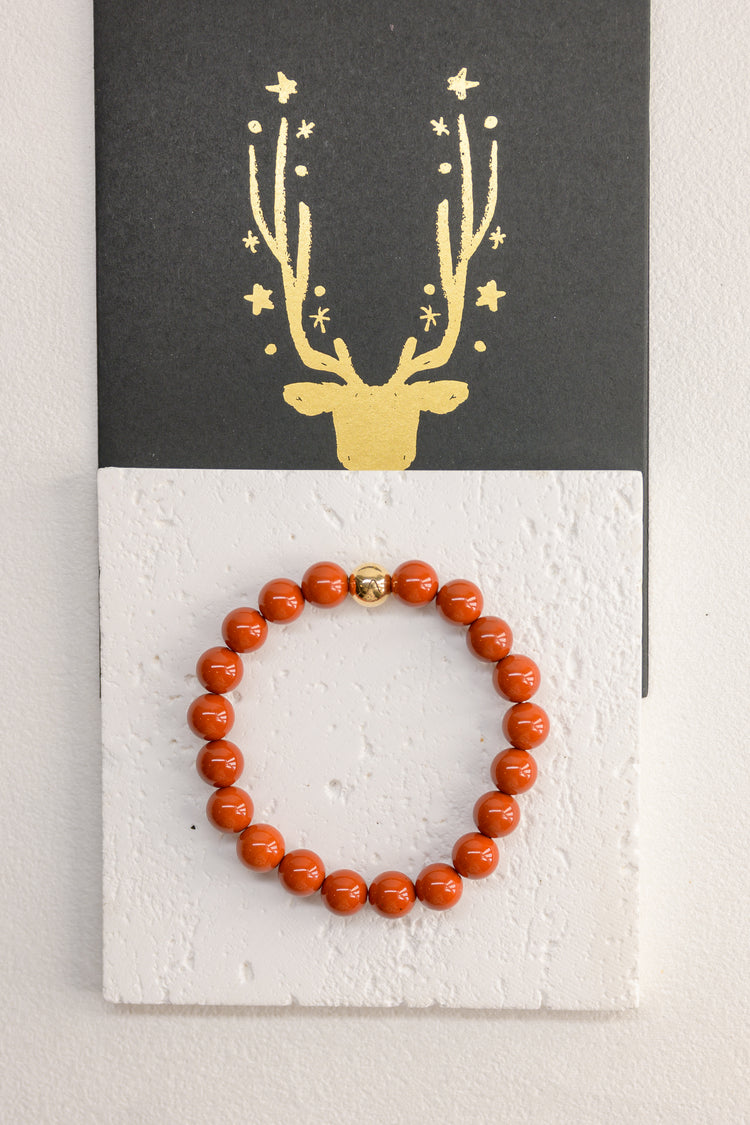 Blessed Moment Bracelet | Red Jasper(AA)