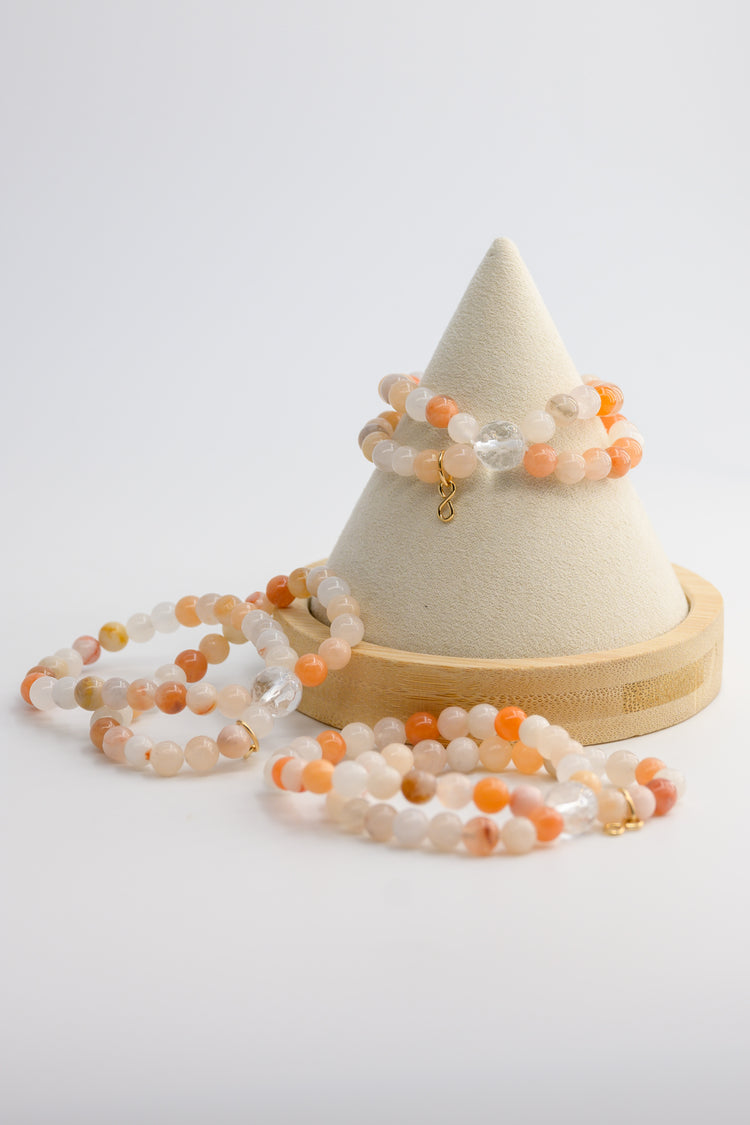 Bonded Bliss Bracelet | Rose Aventurine | 1st Anniversary Limited Edition