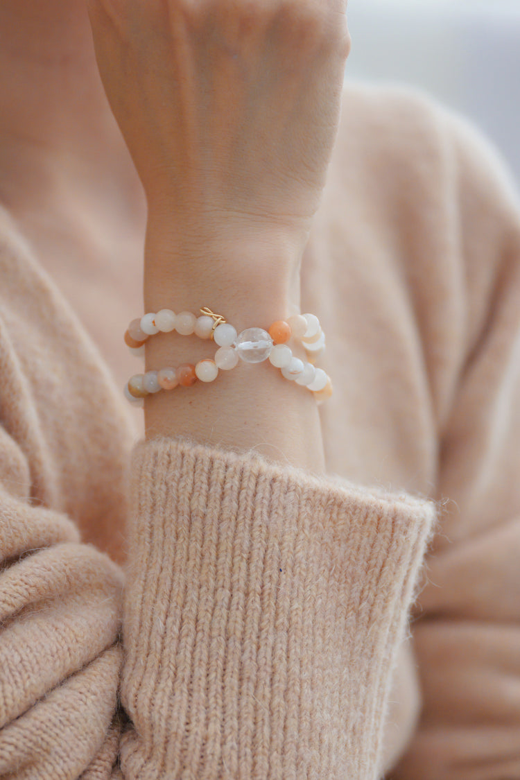 Bonded Bliss Bracelet | Rose Aventurine | 1st Anniversary Limited Edition