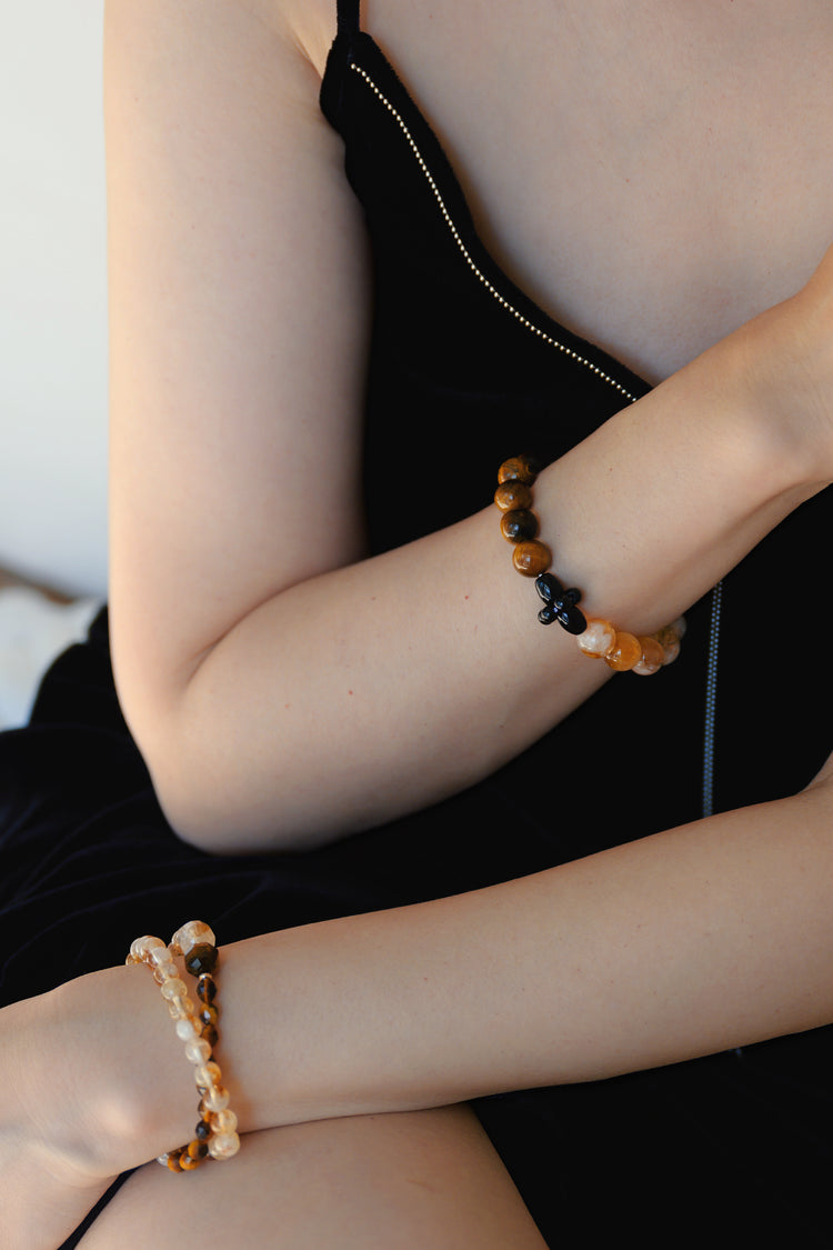 Golden Ambition Bracelet | Golden Citrine Onyx Tiger Eye