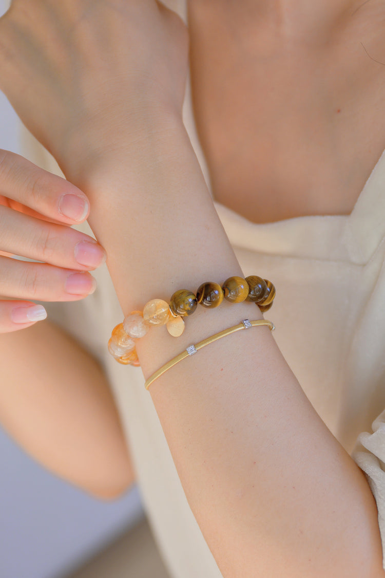 Golden Ambition Bracelet | Golden Citrine Onyx Tiger Eye